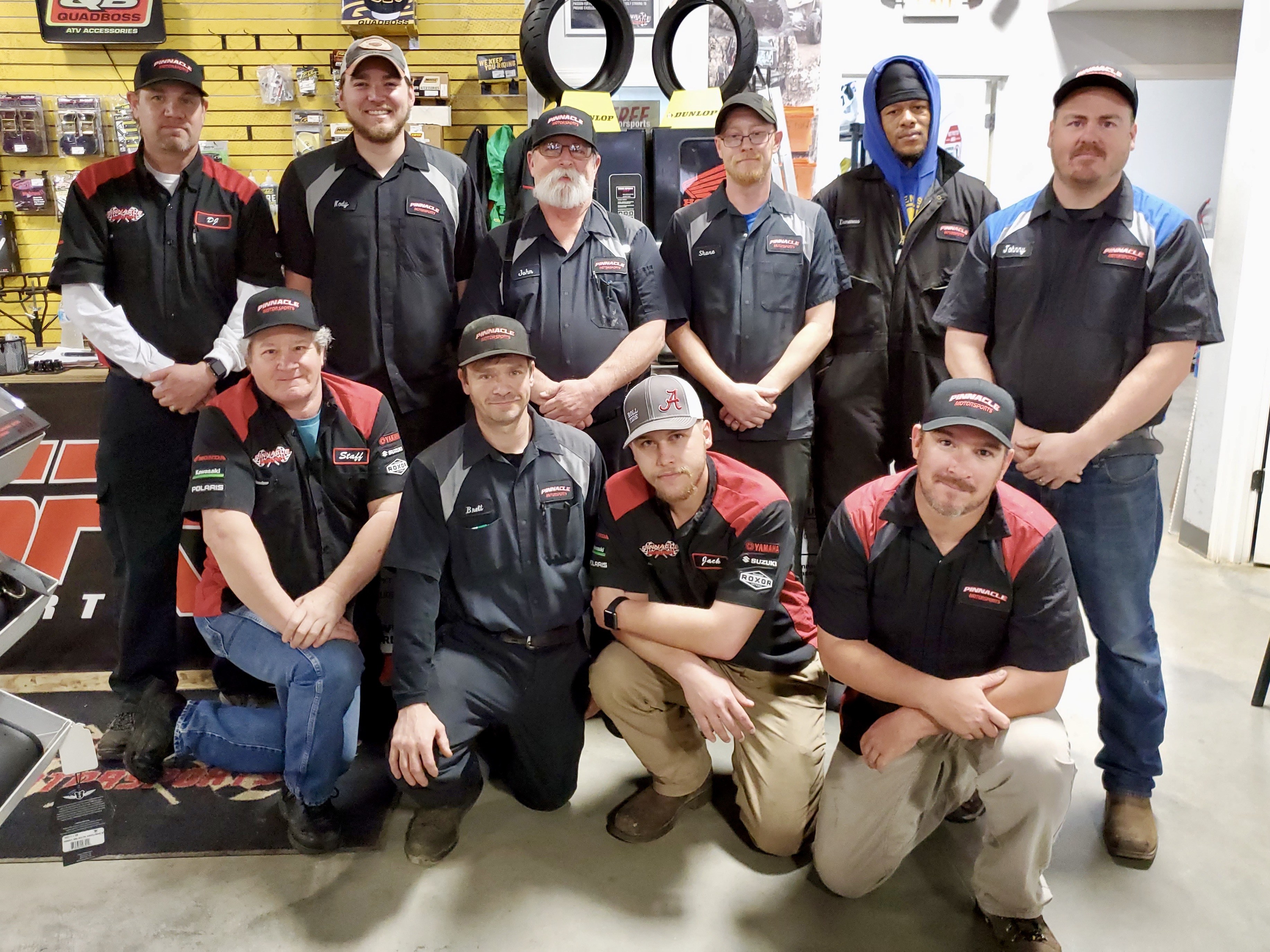 Service Team at Pinnacle Motorsports located in Bessemer, AL
